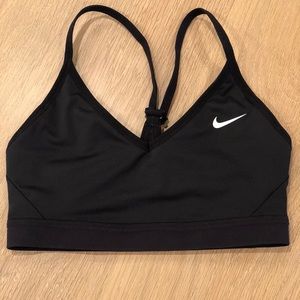 Black Nike Indy Sports bra.